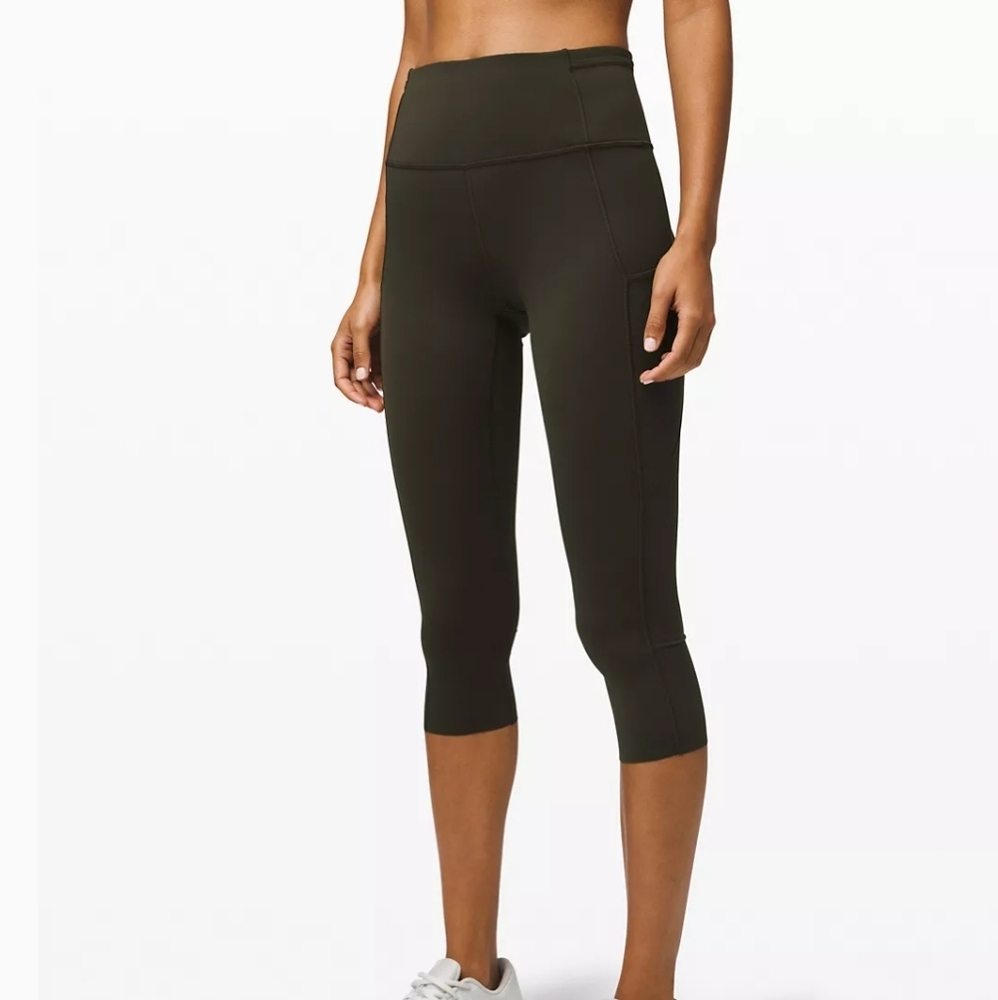 Lululemon - Fast and Free High Rise Crop 19"